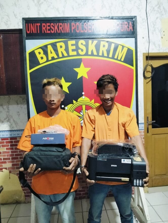 
					Polsek Indrapura Berhasil Ungkap Kasus Pencurian di SD Negeri Tanjung Mulia, Dua Pelaku Ditangkap