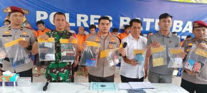 
					Polres Batubara Bekuk 45 Tersangka Narkoba dalam Sebulan