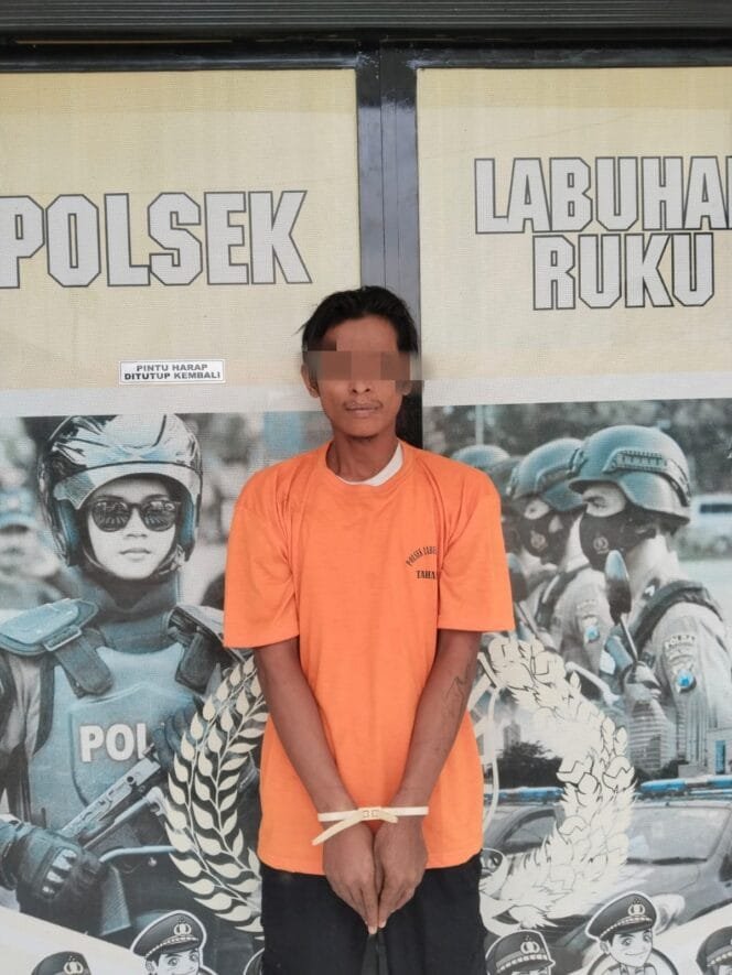 
					Akhir Pelarian, Buronan Ranmor Batu Bara Diringkus Polsek Labuhan Ruku