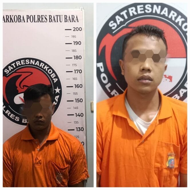 
					Penggerebekan di Dusun Seroja, Satnarkoba Polres Batubara Amankan Dua Orang Pengedar