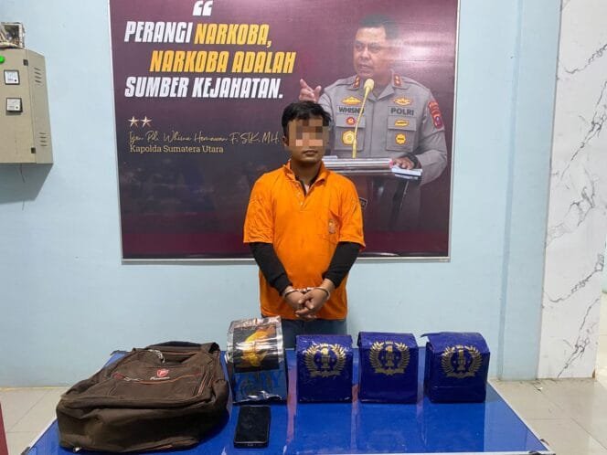
					Polres Batu Bara Tangkap Pengedar Narkotika dengan Barang Bukti 4 Kg Sabu