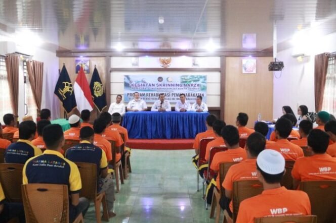 
					Kalapas Tanjungbalai Asahan Resmi Buka Skrining NAPZA untuk Warga Binaan