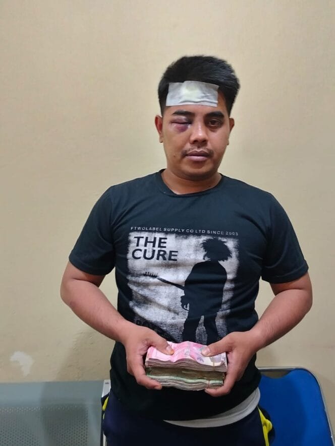 
					Pencuri Uang Rp12 Juta  Indomaret Batu Bara Diamuk Massa, Polisi Langsung Amankan Pelaku