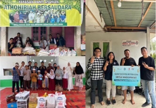 
					Program “Seratus Ribu Kebaikan” Bantu Lima Panti Asuhan di Batubara