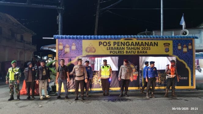 
					Kasatgas Gakkum Polres Batu Bara Pimpin Patroli 3C untuk Amankan Malam Takbiran Idul Fitri 1446 H