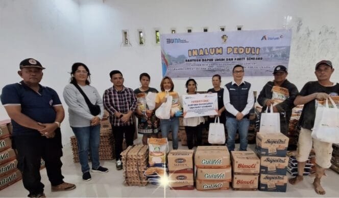 
					INALUM Salurkan Bantuan Sembako untuk Korban Banjir Bandang di Parapat