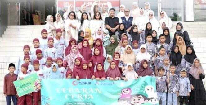 
					INALUM dan Perwina Gelar Bakti Sosial Ramadhan Ceria untuk Anak Yatim