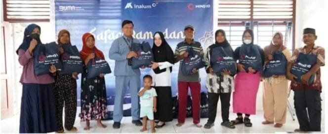 
					MIND ID dan INALUM Salurkan 300 Paket Sembako Gratis untuk Masyarakat