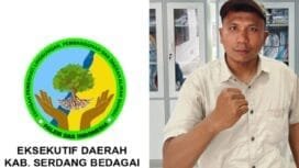 Ketua Yayasan Pemerhati Lingkungan, Pembangunan,Daerah Aliran Sungai (PALEM DAS) Kabupaten Serdang Bedagai, Muhammad Fadly, SH.