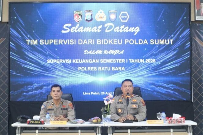 
					Polres Batu Bara Terima Kunjungan Tim Supervisi Keuangan Polda Sumut Semester I Tahun 2025