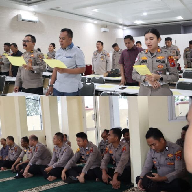 
					Polres Batu Bara Gelar Kegiatan Binrohtal, Tingkatkan Iman dan Etos Kerja Personel