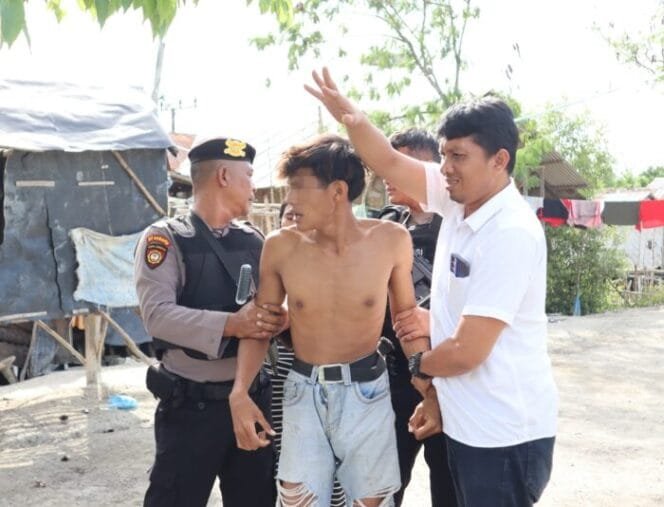 
					Satresnarkoba Polres Batubara Grebek Kampung Narkoba di Medang Deras
