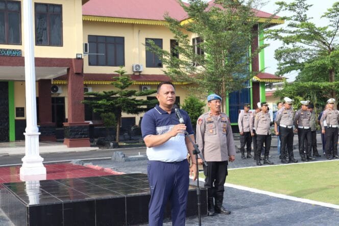 
					Kapolres Batu Bara Tekankan Pentingnya Manajemen Stres bagi Personel Polri