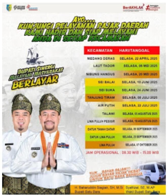 
					Mudahkan Masyarakat Bayar Pajak, Bapenda Batubara Sediakan Mobil Keliling