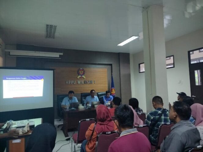
					KPPU Kanwil I Laporkan Capaian Penegakan Hukum dan Advokasi Persaingan Usaha Semester I Tahun 2025