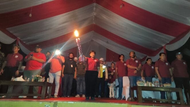 
					Ribuan Warga Meriahkan Pawai Obor INALUM Sambut HUT RI ke-80