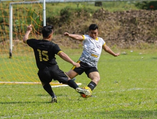 
					Polres Batubara FC Tahan Imbang Kemenag FC di Turnamen Minisoccer Bahagia CUP I