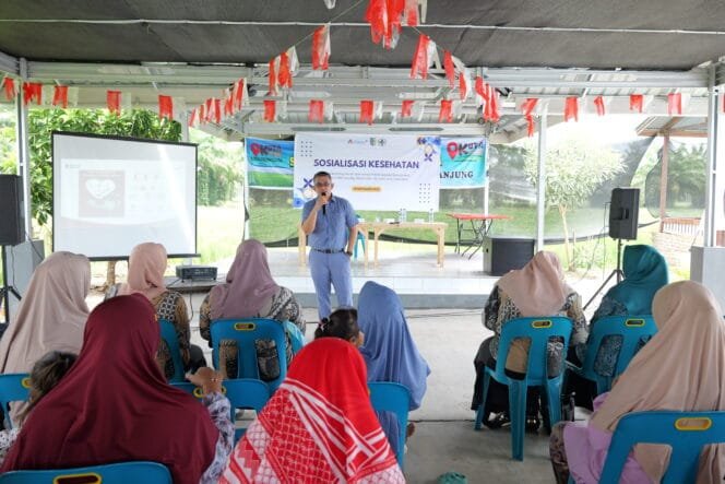 
					INALUM dan Puskesmas Sei Suka Sosialisasikan PHBS kepada Warga Kuala Tanjung