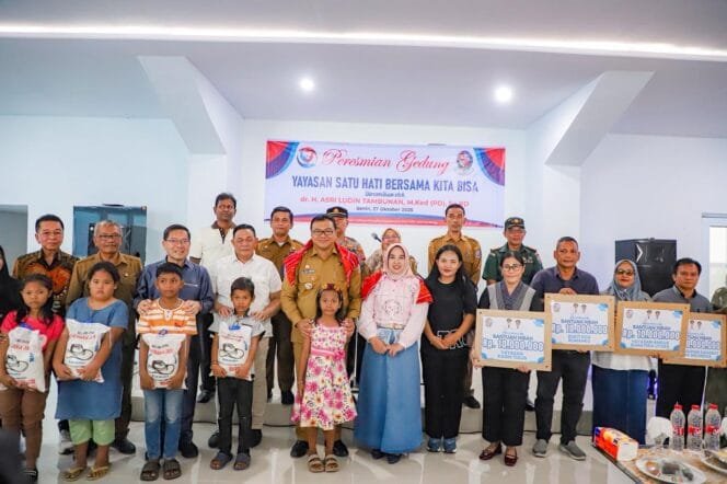 
					Peresmian Gedung Yayasan Satu Hati Bersama Kita Bisa, Bupati: Kebersamaan dan Kepedulian Tanpa Memandang Perbedaan