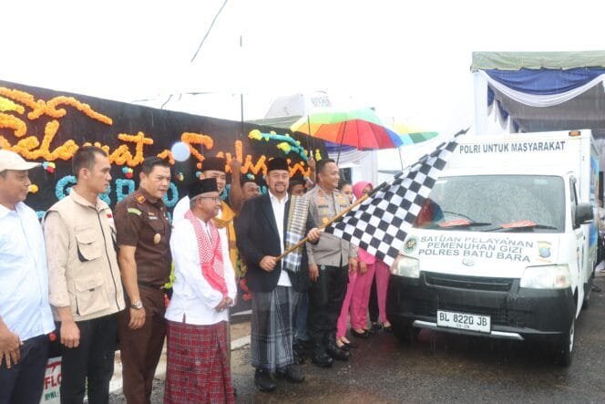 
					Kapolres Batu Bara Resmikan Gedung Baru dan Launching SPPG di Mapolsek Labuhan Ruku