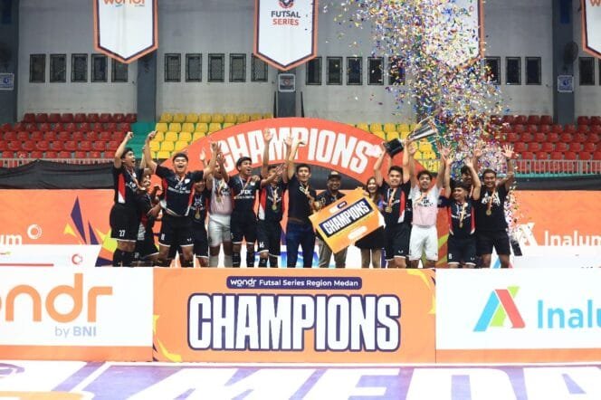 
					INALUM Salurkan Energi Positif Generasi Muda Lewat Wondr Futsal Series 2025 Regional Medan
