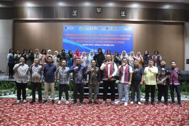 
					Pemkab Deli Serdang Raih Penghargaan Terbaik I Pembayaran Premi Iuran Wajib Pegawai 8 Persen