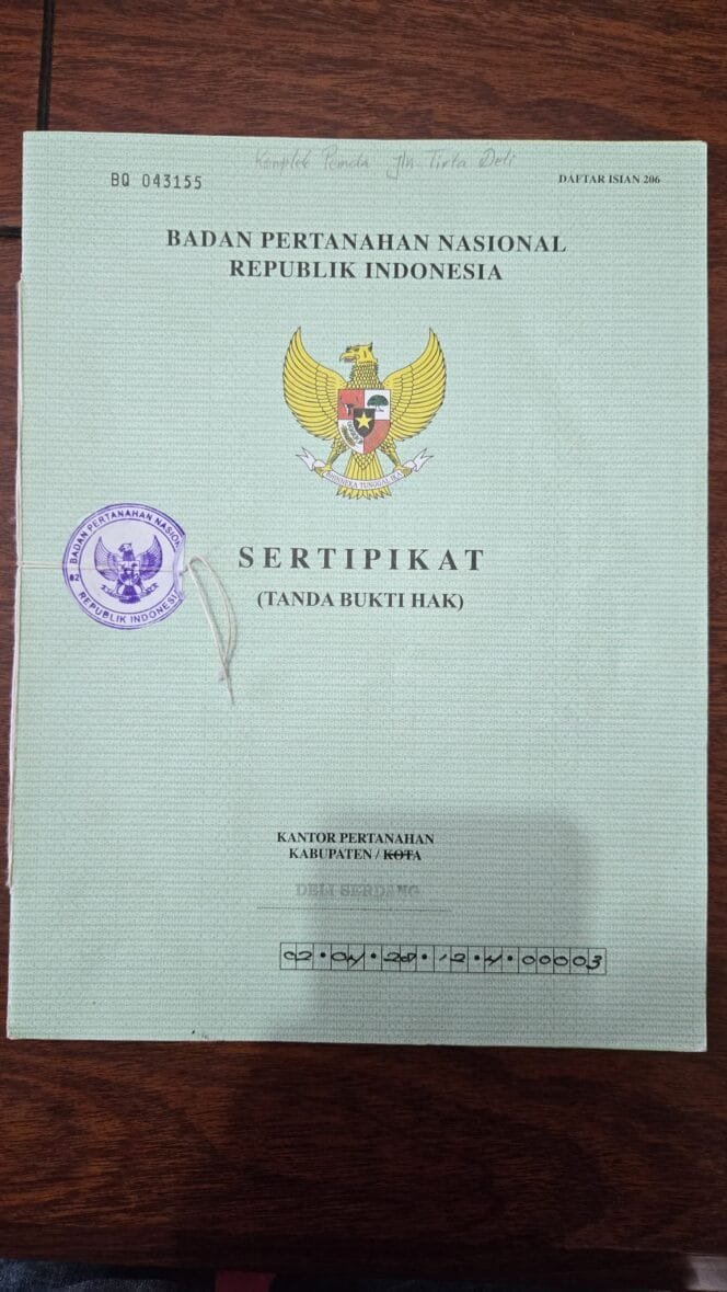 
					Lahan di Tirta Deli Tanjung Garbus Sah Milik Pemerintah. Kepala BKAD: Itu Aset Pemkab Deli Serdang, Harus Dipertahankan
