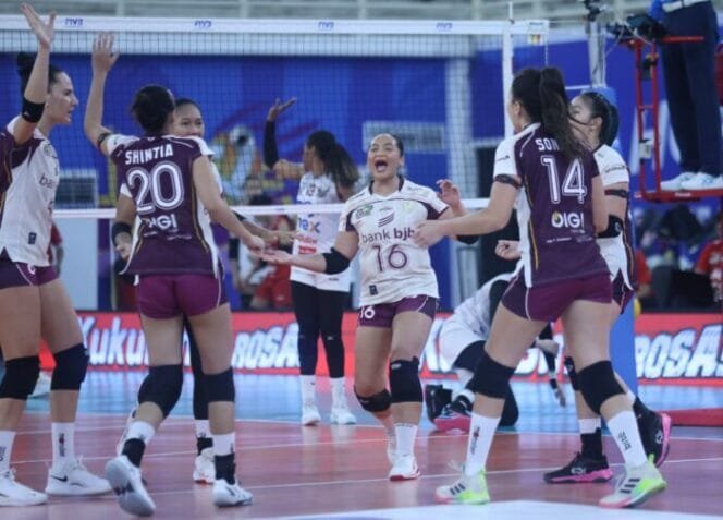 
					Bandung BJB Tandamata Kalahkan Medan Falcons 3-0