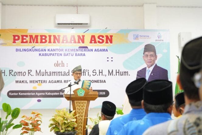 
					Pembinaan ASN Kemenag Batubara, Wamenag : Insan Pilar Penjaga Harmoni Umat