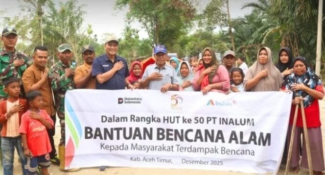 
					Inalum Respons Cepat Bencana, Salurkan Bantuan ke Empat Kabupaten di Aceh