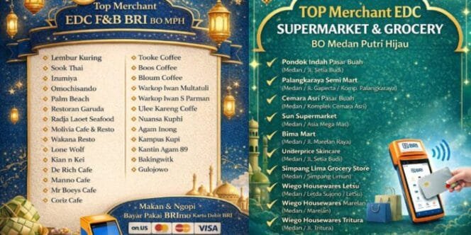
					BRI Medan Putri Hijau Gelar Promo Top Merchant EDC Ramadan: Belanja dan Kuliner Makin Mudah