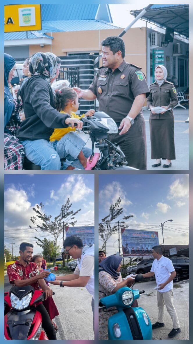 
					Kajari Batu Bara dan SMSI “Turun ke Jalan”, Takjil Dibagi, Silaturahmi Pun Jadi