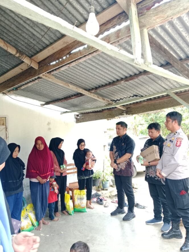 
					Jumat Berkah Satresnarkoba Batu Bara: Sembako untuk Anak Stunting, Pesan Anti-Narkoba Ikut Diselipkan