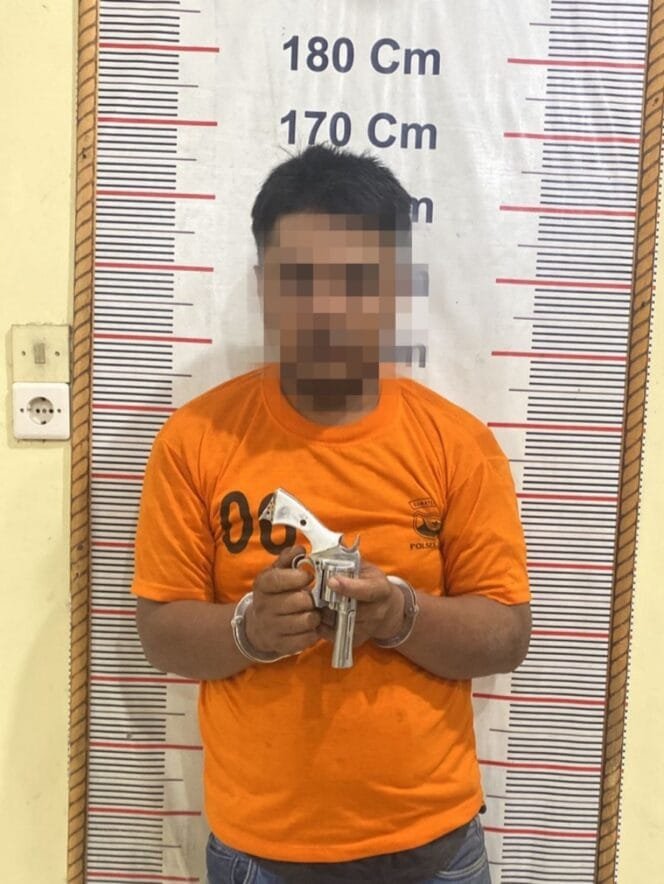 
					Pria Bersenjata Api Rakitan Diamankan, Polres Langkat Ungkap Aksi Pencurian dengan Ancaman Kekerasan
