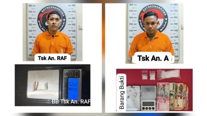 
					Ops Antik Batu Bara Panen Dua Kasus, Sabu dan Timbangan Digital Ikut Diamankan