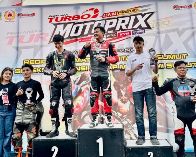 
					Dari Lima Puluh ke Puncak Podium: Edo Teddy “Ngebut Rapi” di Motoprix Sumut 2026