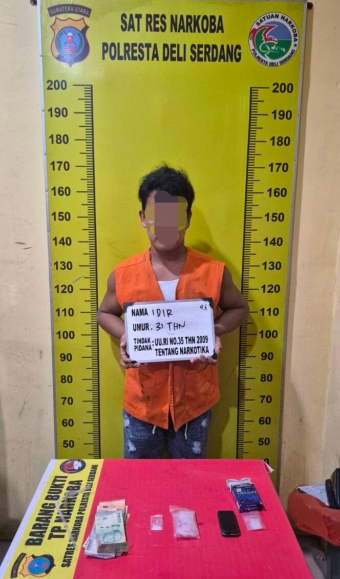 
					Simpan Sabu di Pantai Labu, Seorang Pria Diciduk Satresnarkoba Polresta Deli Serdang