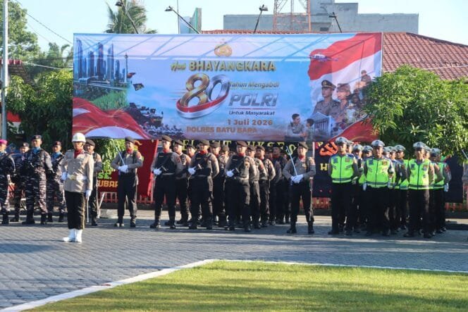 
					Kado HUT Bhayangkara ke-80, Batu Bara Dihadiahi Kapolres Baru