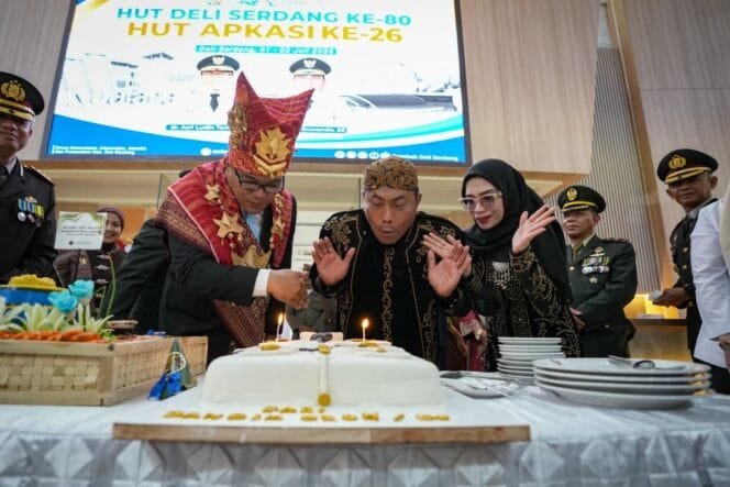 
					Bupati Ajak Perkuat Kolaborasi dan Semangat Melayani pada HUT ke-80 Kabupaten Deli Serdang