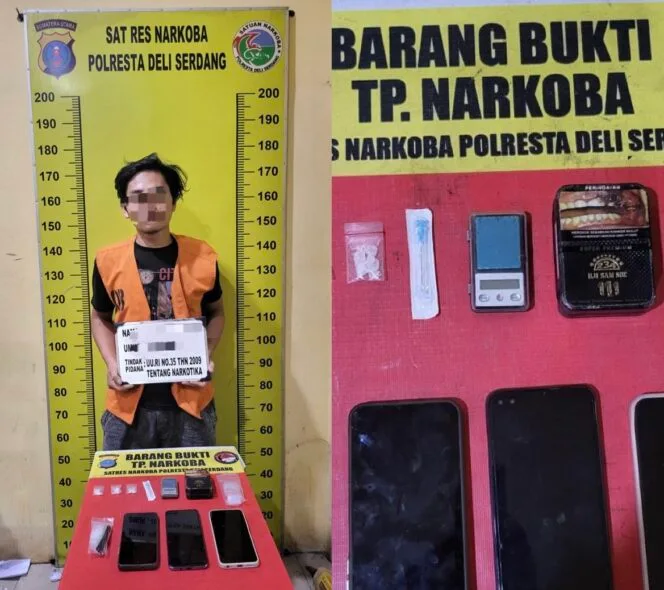 
					Warga dan Polisi Kompak, Terduga Bandar Sabu Diamankan di Tiga Juhar