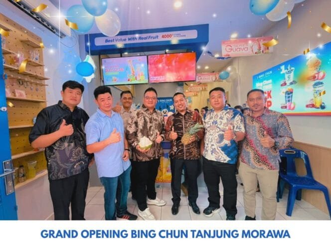 
					Baru Grand Opening, Bingchun Tanjung Morawa Langsung Punya 5 Franchise Baru!