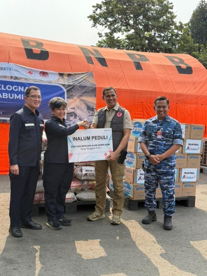 
					Solidaritas Insan INALUM Jadi Aksi Nyata untuk Pemulihan Korban Gempa NTT