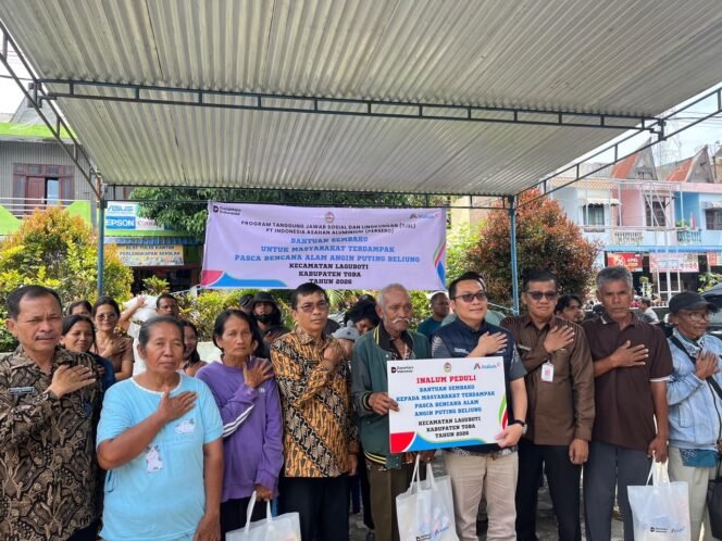 
					INALUM Bantu Perbaikan Rumah dan Kebutuhan Warga Terdampak Puting Beliung di Toba